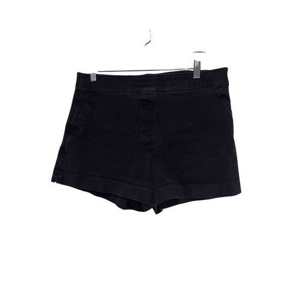 Spanx High Rise Twill Short - Washed Black - Womens size Large - Picture 2 of 10